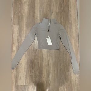 Vitality Cropped Quarter Zip